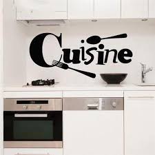 French E Wall Stickers Cuisine