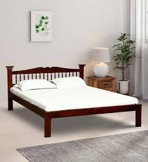 Uttara Solid Wood Queen Size Bed In