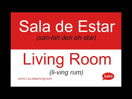living room in spanish