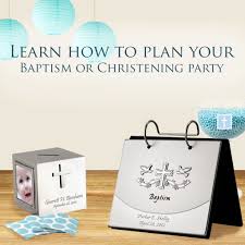 your baptism or christening party