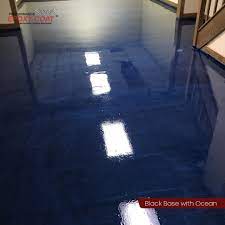 metallic epoxy flooring kit garage