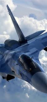 1125x2436 sukhoi su 35 wallpapers for