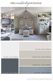 Office Craft Room Paint Color Palette