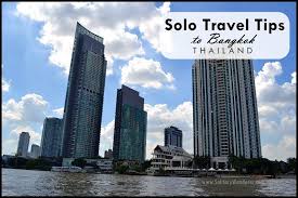 solo travel tips bangkok thailand