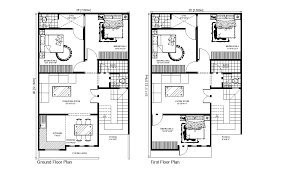 25 X40 East Facing House Plan Is Given