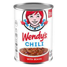 wendy s canned chili wendy s chili