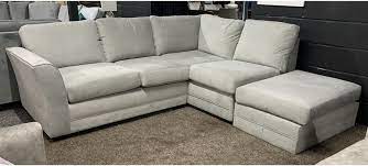 florida cream rhf fabric corner sofa