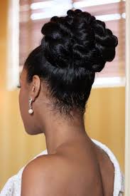 Haircuts, hair color, short, natural, long hairstyles for black women. African American Updo Hairstyle Black Hair On Stylevore