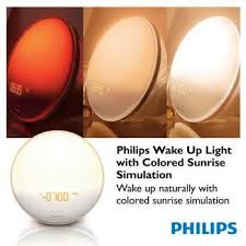Robot Check Light Therapy Philips Light Alarm Clock