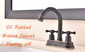 Oil Rubbed Bronze Faucet Ling Off