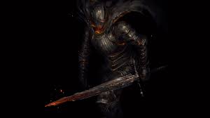 dark souls game knight 4k wallpaper
