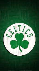 The boston celtics logo incorporates a proprietary typeface. White Boston Celtics Logo 2160x3840 Wallpaper Teahub Io