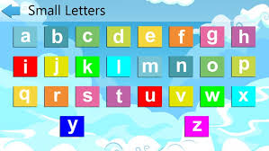 Small Alphabets For Kids Kids