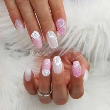 Now you may be thinking clear nails? 63 Pretty Nail Art Designs For Short Acrylic Nails Page 2 Of 6 Stayglam