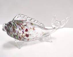 Vintage Murano Glass Fish Decorative