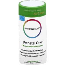 Rainbow Light Prenatal One Multivitamin 90 Tablets Vitamins Supplements Fishers Foods