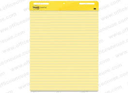 3m Post It Self Stick Easel Pad 561 25 X 30 Inches Line Ruled 30