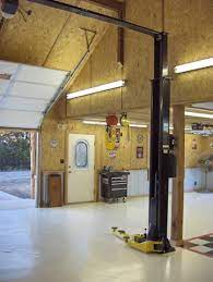 installing garage door for vaulted