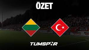MAÇ ÖZETİ İZLE | Litvanya 0-6 Türkiye (Goller, Doğukan Sinik, Yunus Akgün)  - Tüm Spor Haber SPOR