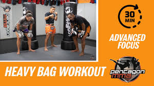 kickboxing and muay thai heavy bag