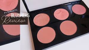 my mac blush collection review you
