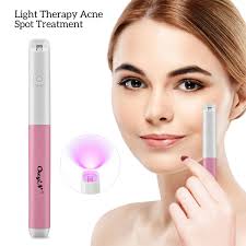 Led Light Therapy Acne Remover Pen Red And Blue Light Acne Spot Treatment Stick Reduce Wrinkles Scar Beauty Skin Care Machine 48 Led Mask Aliexpress