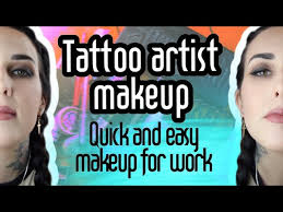 tattoo artist makeup tutorial grwm