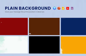 plain background template in powerpoint