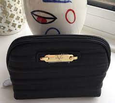 versace 19v69 black cosmetic bag bnwt