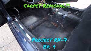 project rx 7 ep 4 carpet removal