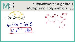 11 best images of algebra 1 multiplying polynomials. Kutasoftware Algebra 1 Multiplying Polynomials Part 1 Youtube