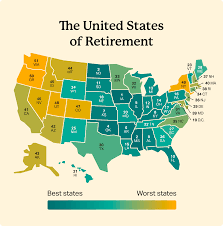 the 13 best states to retire in 2024