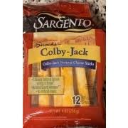 sargento cheese sticks colby jack
