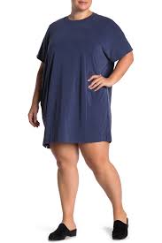 Madewell Sandwashed Jersey T Shirt Dress Regular Plus Size Hautelook