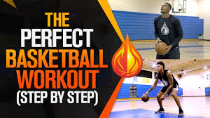 the perfect basketball workout step by