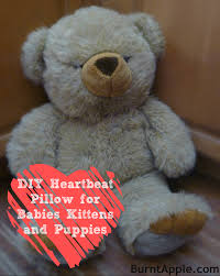 We will put the heartbeat into the sound module and mail the sound module and stuffed animal back to you. Diy Heartbeat Pillow For Puppies Kittens And Babies Burnt Apple