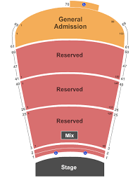 Red Rocks Amphitheatre Seating Chart Denver