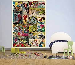 Marvel Comic Book Wallpaper Wall Mural