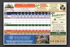 The scorecard from Fox Hollow Golf Club.