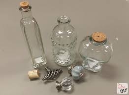 Glass Jars With Decorative Cork Stoppers