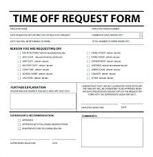 Time Off Request Form Download Day Format In On Employee
