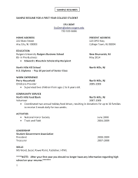 Part Time Job Resume Template Australia First Example Of A Good