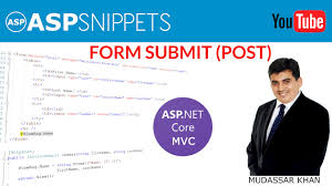 asp net core form submit post