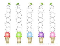 Ice Cream Sticker Chart Reward Chart Kids Sticker Chart