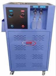 car ac gas refilling system for