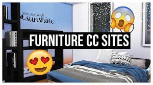 best cc furniture sites for the sims 4