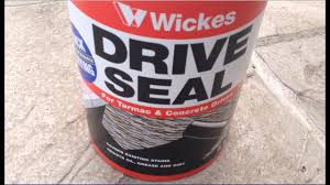 drive seal for tarmac in just one coat