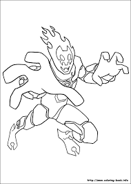 Ben 10 grey matter coloring pages printable cartoon network grey. New Ben 10 Heatblast Coloring Pages Coloring And Drawing
