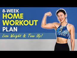 8 week home workout plan to lose weight