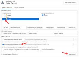 how to import and export a mysql database